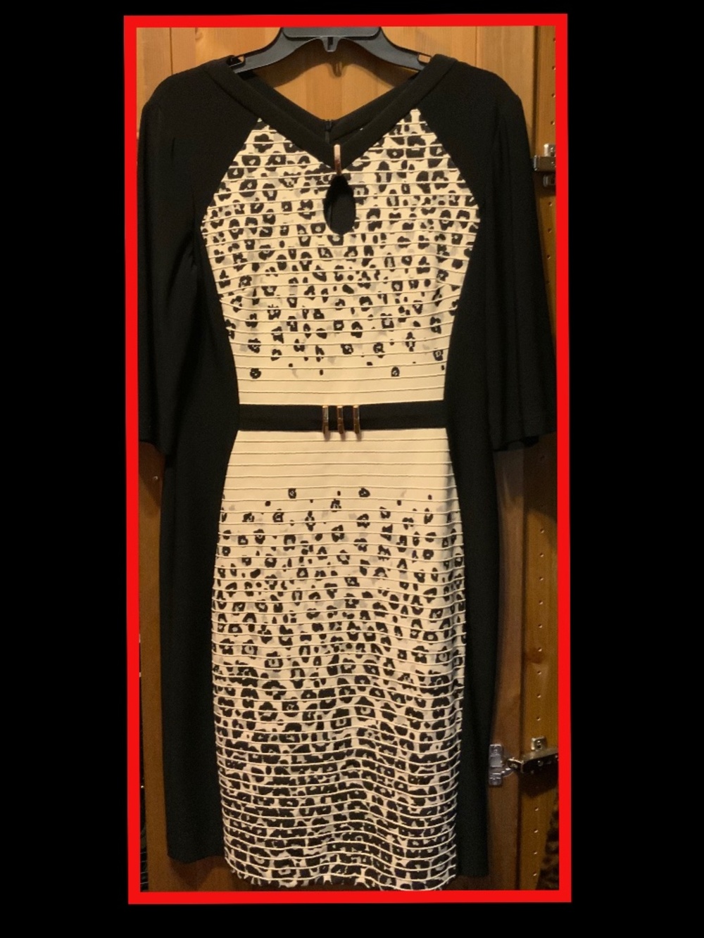 Joseph Ribkoff Dress - leopard / cheetah / animal type print